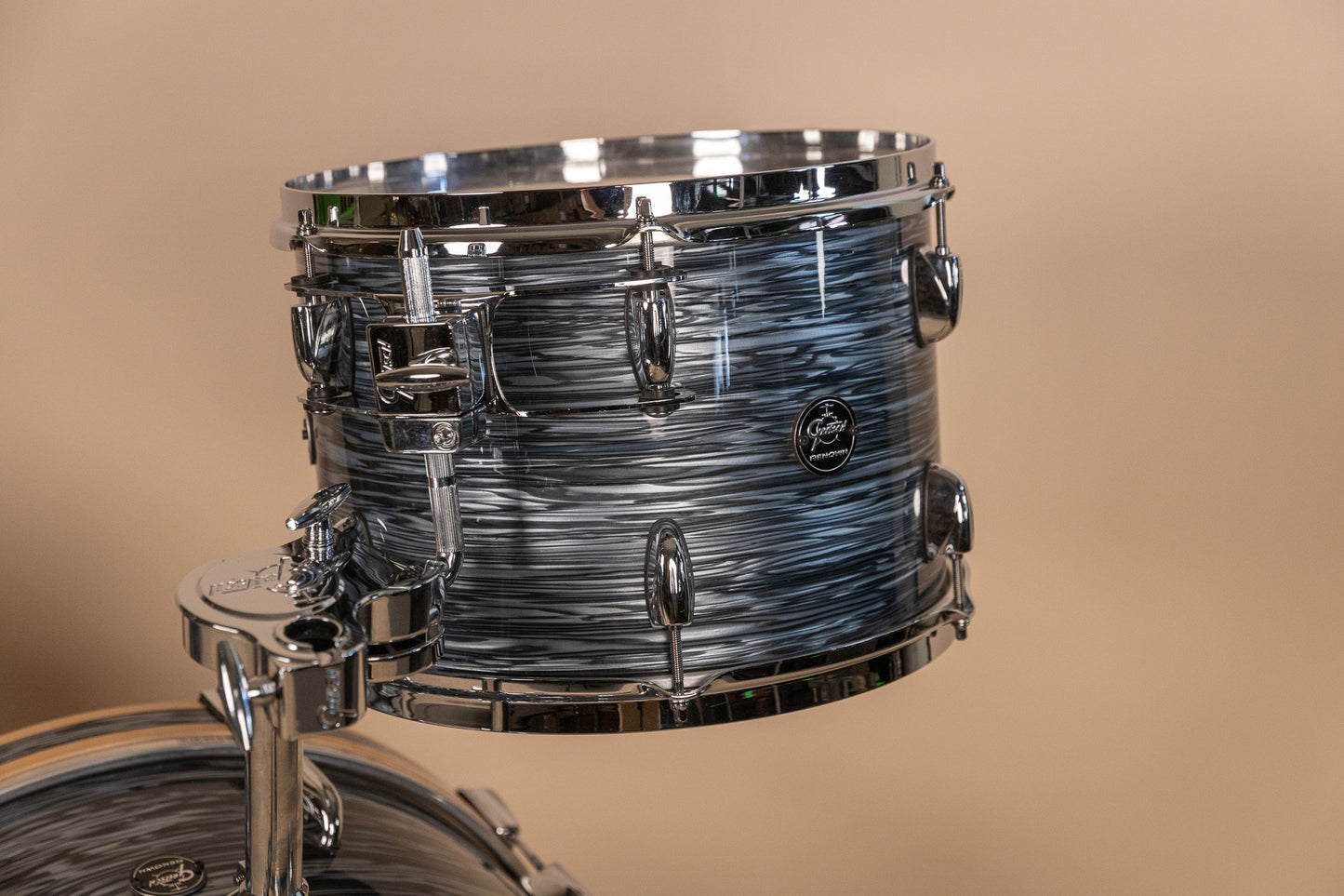 Gretsch Renown Silver Oyster Pearl Drum Set 14x24 9x13 and 16x16