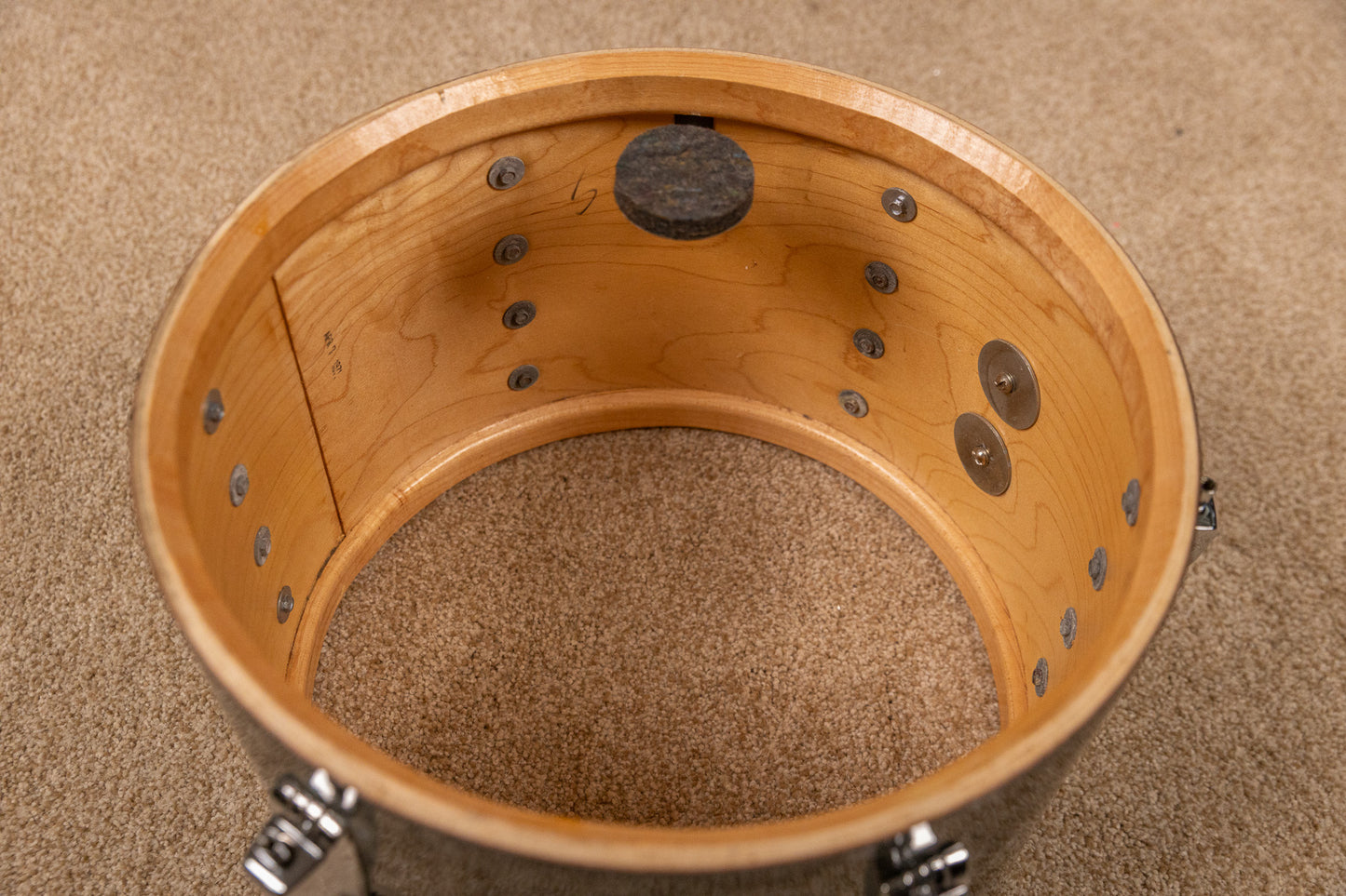 1971 Ludwig 9x13 Black Diamond Pearl Tom