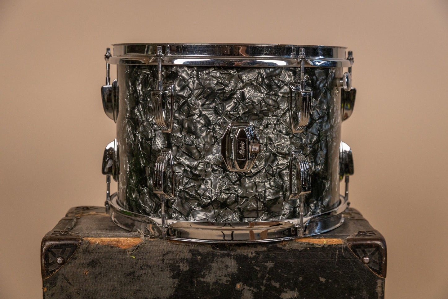 1971 Ludwig 9x13 Black Diamond Pearl Tom