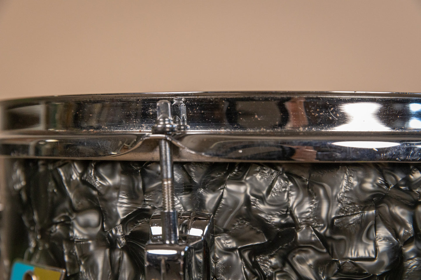 1971 Ludwig 9x13 Black Diamond Pearl Tom