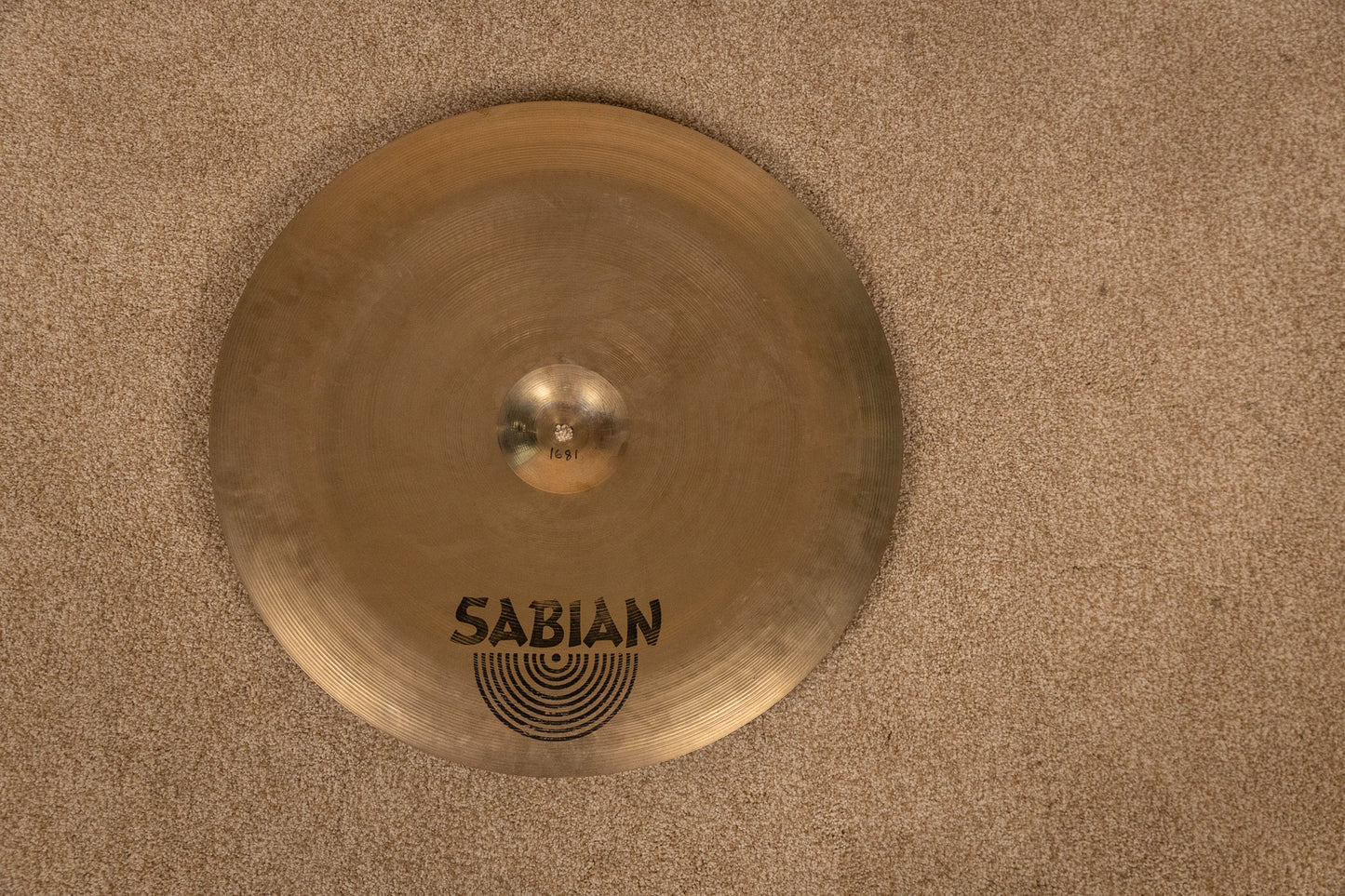 Sabian 20" AA Chinese Cymbal 1681g