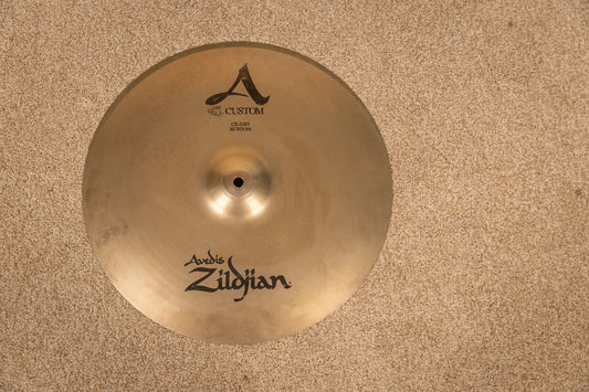 2000s Zildjian 16" A Custom Crash Cymbal 1092g
