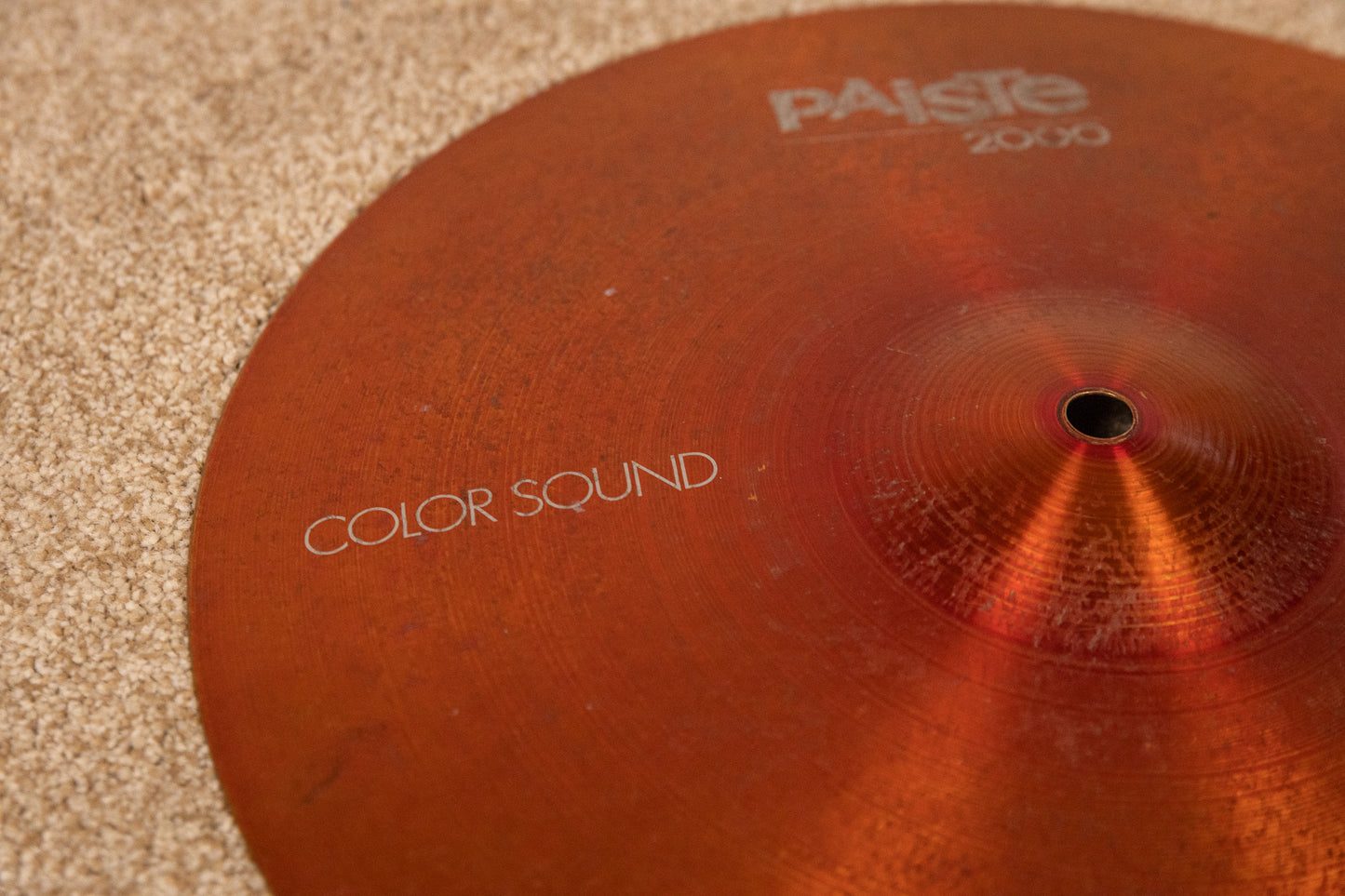 Paiste 14" 2000 Color Sound Heavy Hi Hat Cymbals 1009g 1080g