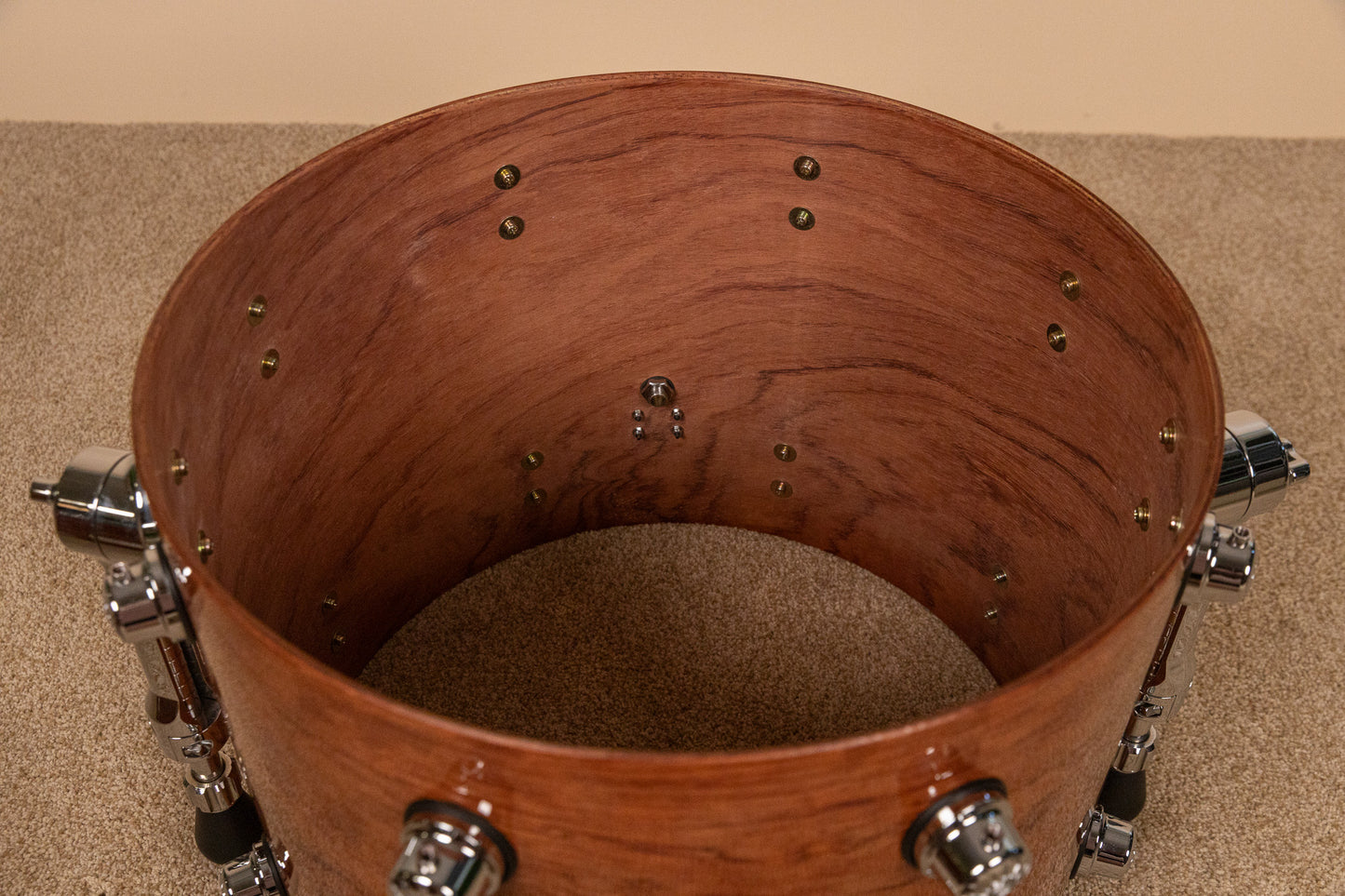Natal Natural Bubinga Bop Drum Set 14x18 8x12 14x14 and 5x13