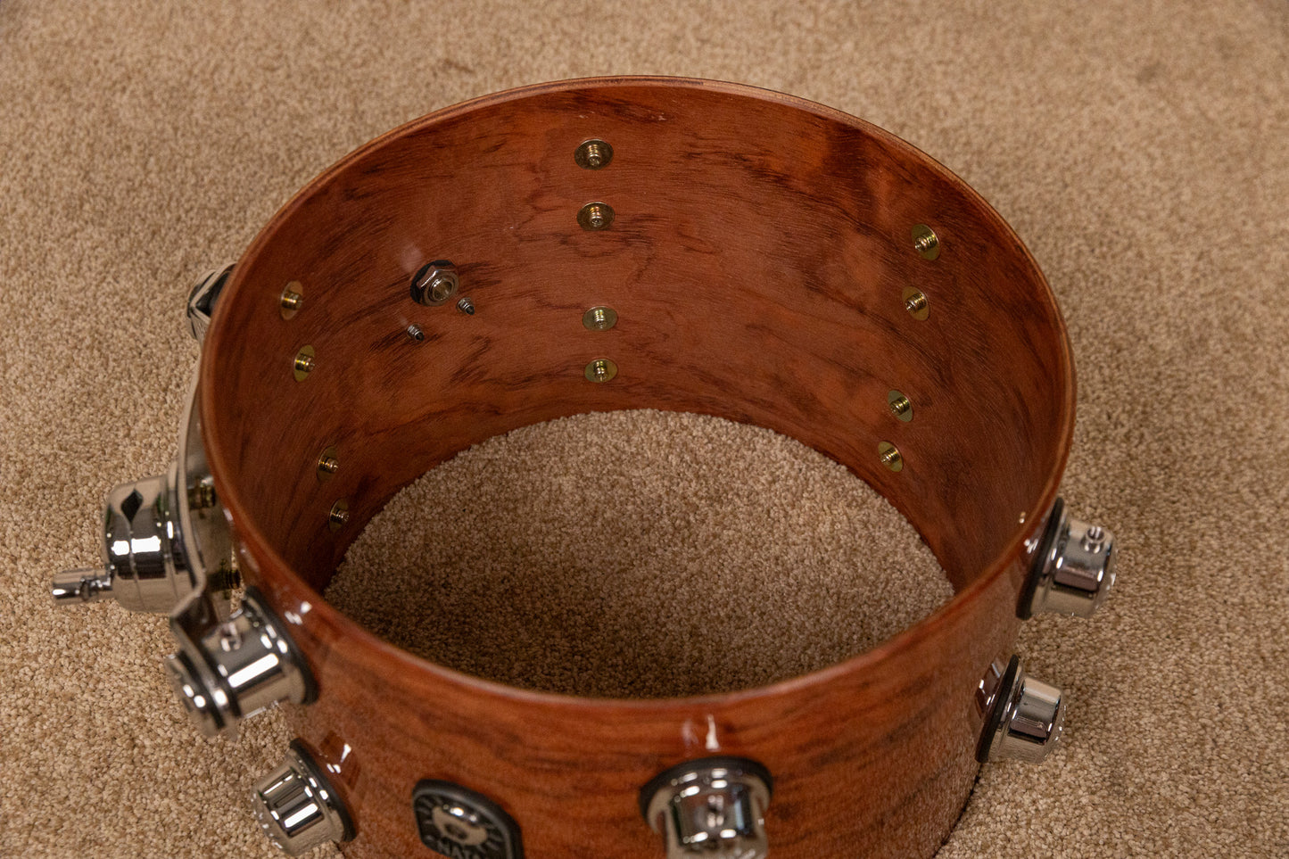 Natal Natural Bubinga Bop Drum Set 14x18 8x12 14x14 and 5x13