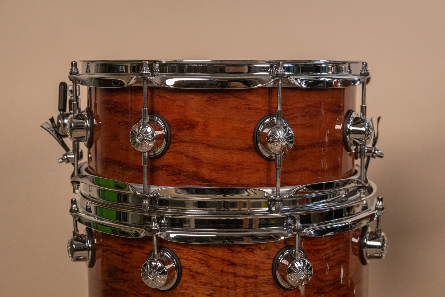 Natal Natural Bubinga Bop Drum Set 14x18 8x12 14x14 and 5x13