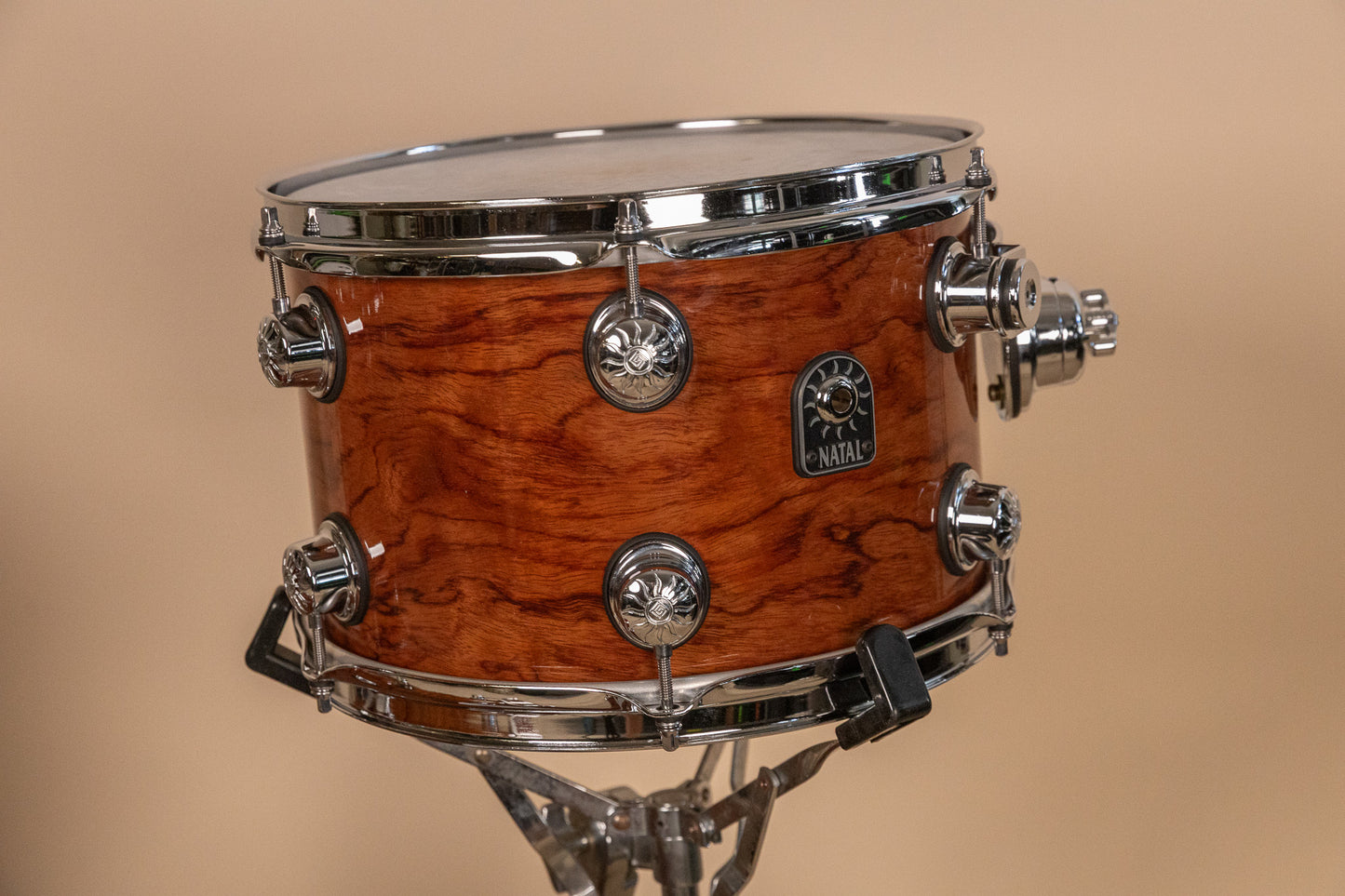 Natal Natural Bubinga Bop Drum Set 14x18 8x12 14x14 and 5x13
