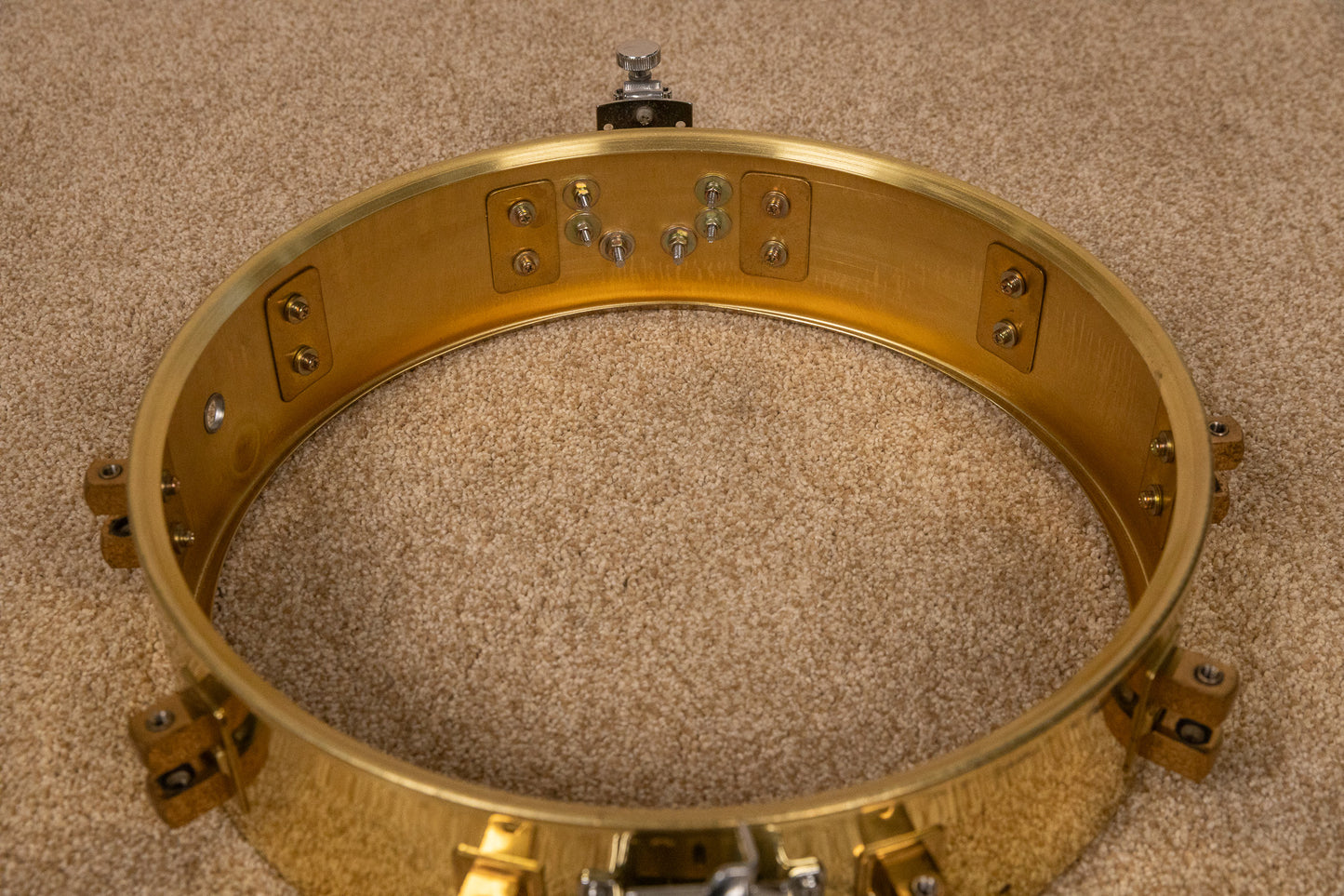 Yamaha 3.5x14 SD493 Brass Piccolo Snare Drum