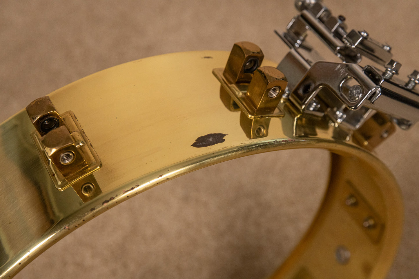Yamaha 3.5x14 SD493 Brass Piccolo Snare Drum