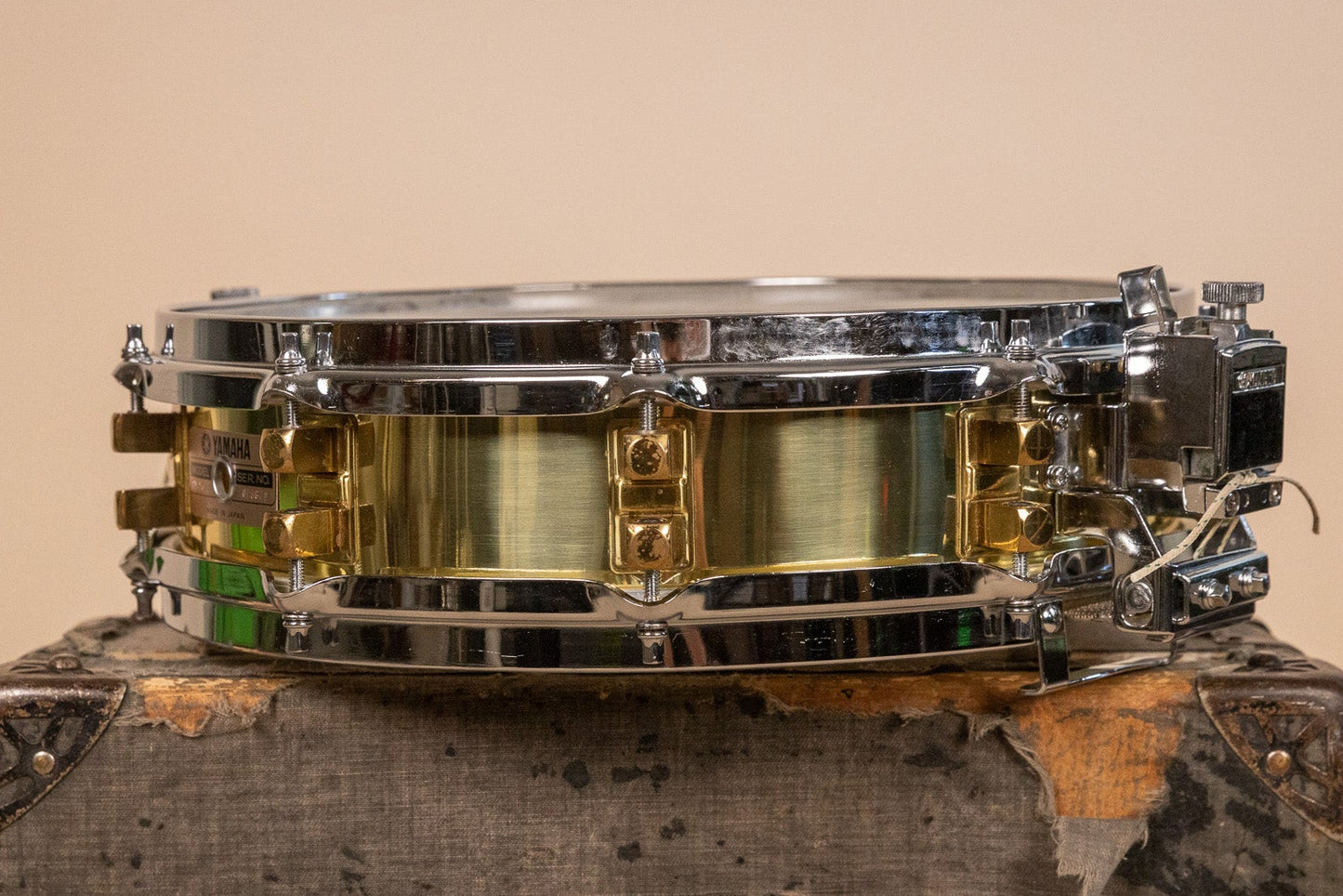 Yamaha 3.5x14 SD493 Brass Piccolo Snare Drum