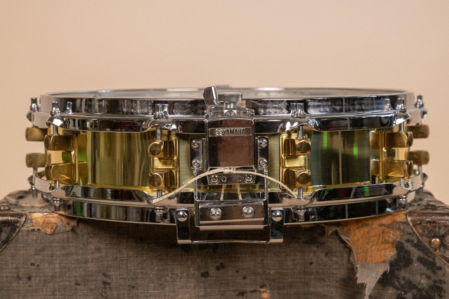 Yamaha 3.5x14 SD493 Brass Piccolo Snare Drum