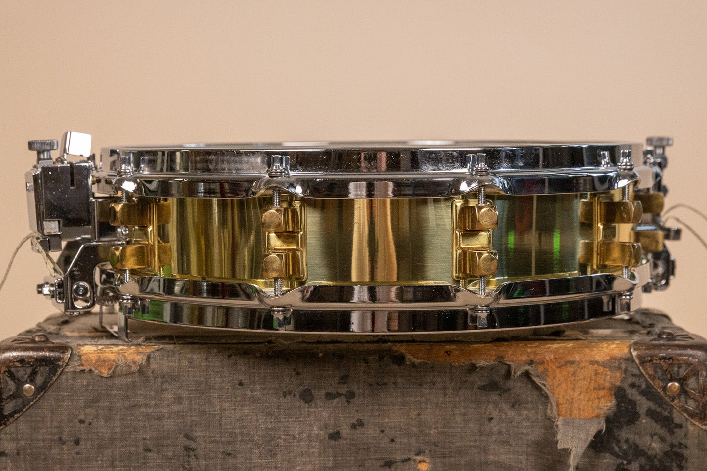 Yamaha 3.5x14 SD493 Brass Piccolo Snare Drum