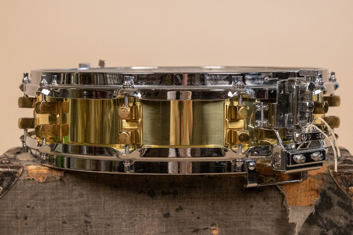 Yamaha 3.5x14 SD493 Brass Piccolo Snare Drum