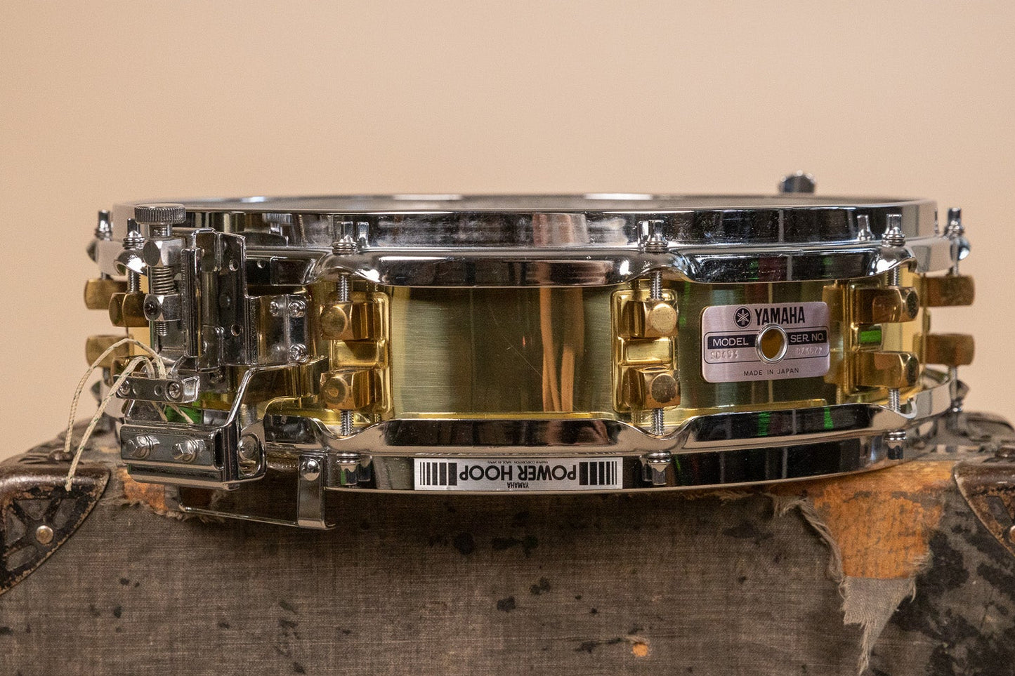 Yamaha 3.5x14 SD493 Brass Piccolo Snare Drum