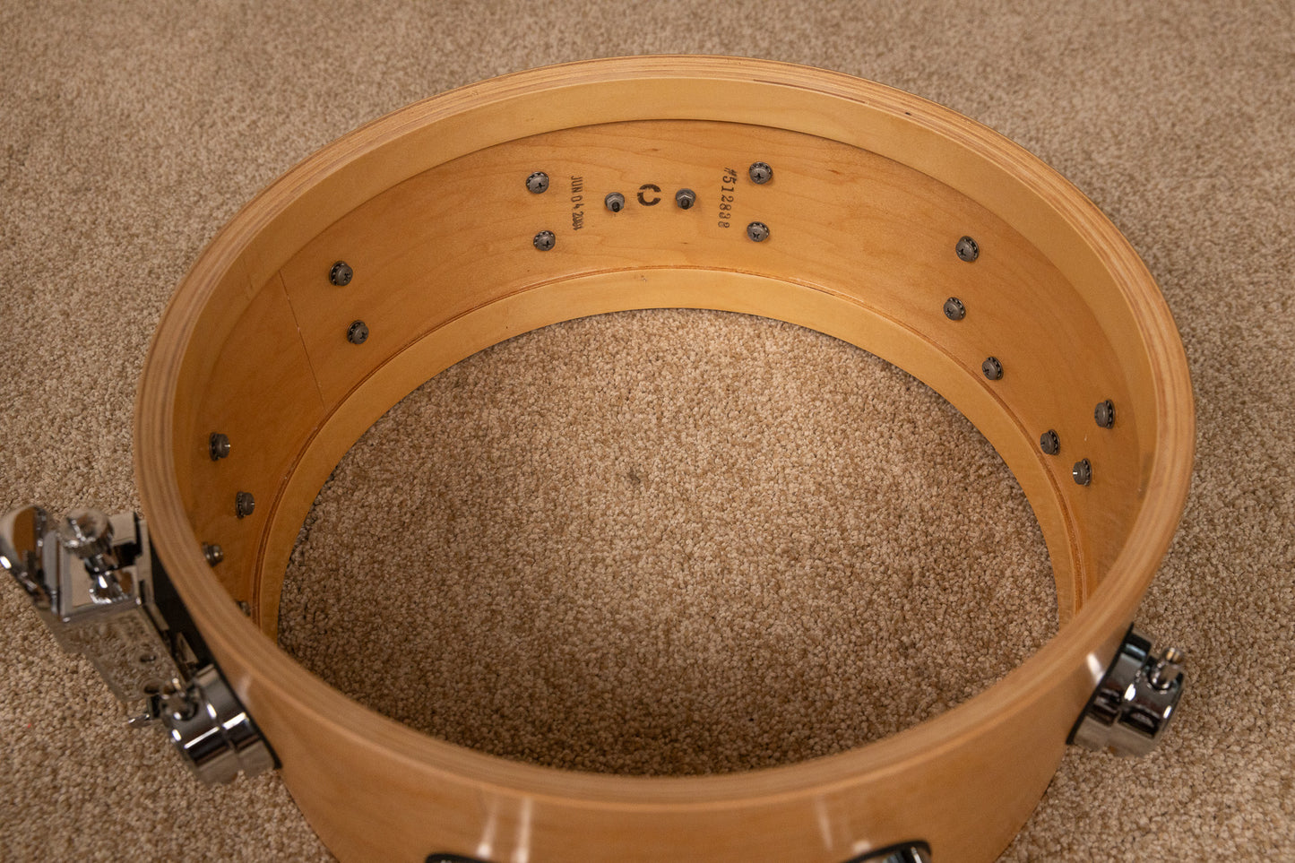 2000s DW Collectors Series 5.5x14 Maple Snare Drum