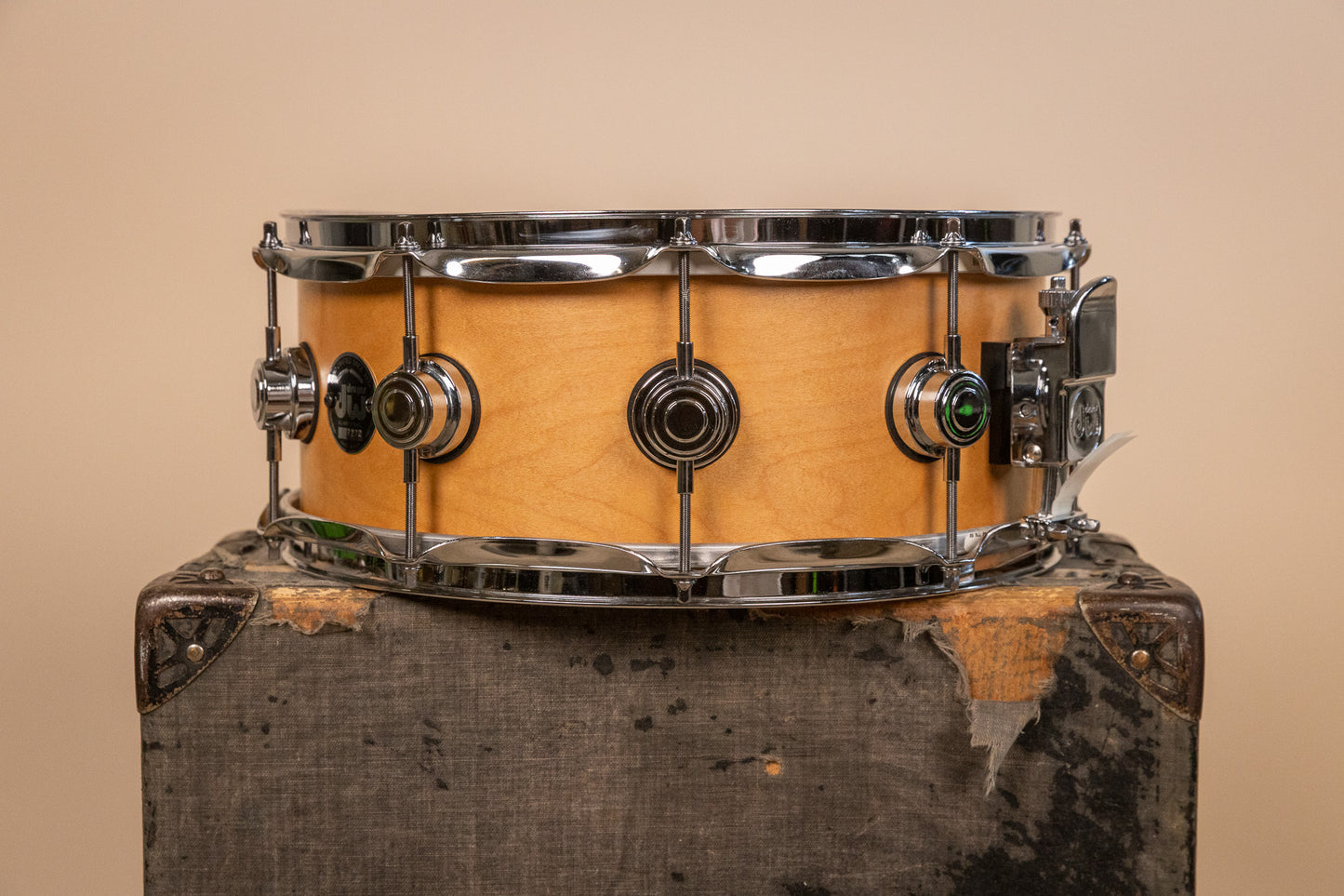 2000s DW Collectors Series 5.5x14 Maple Snare Drum