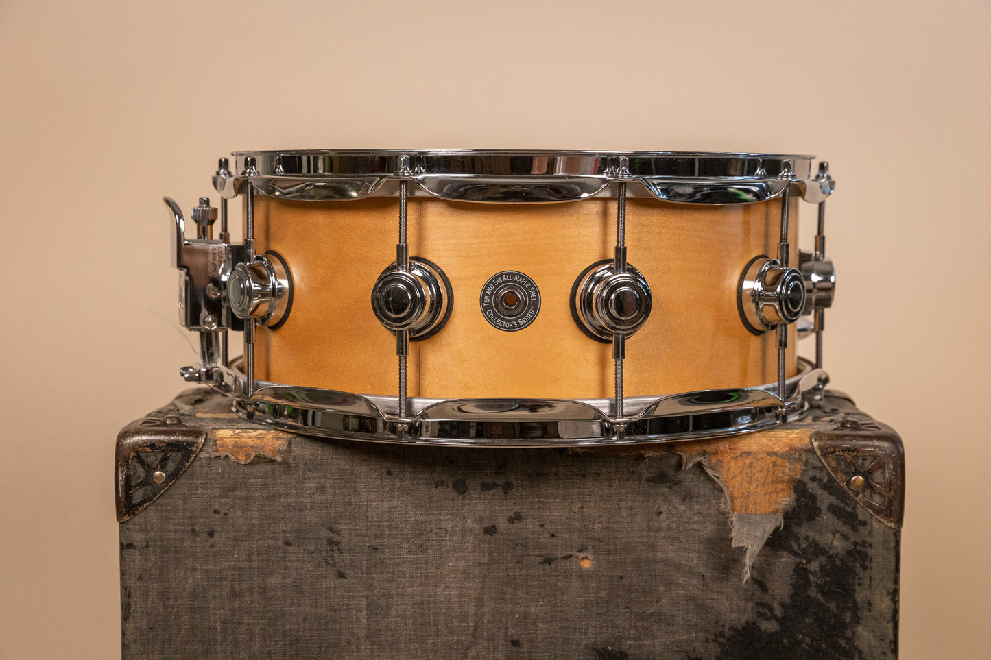 2000s DW Collectors Series 5.5x14 Maple Snare Drum