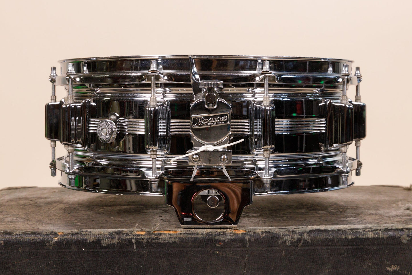 Vintage Rogers 5x14 Big R Dynasonic Snare Drum