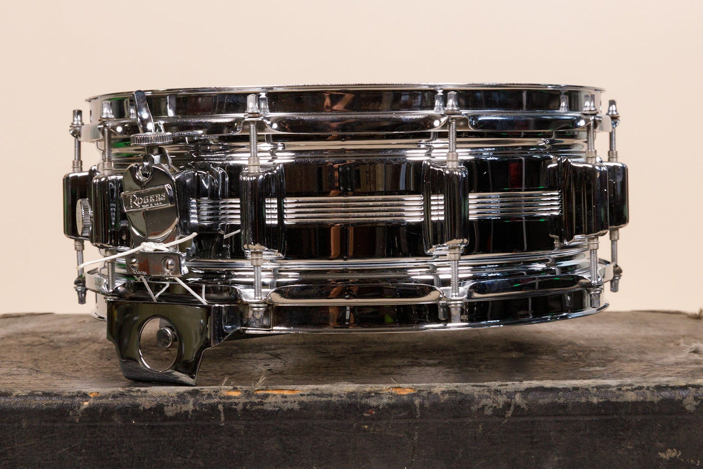 Vintage Rogers 5x14 Big R Dynasonic Snare Drum