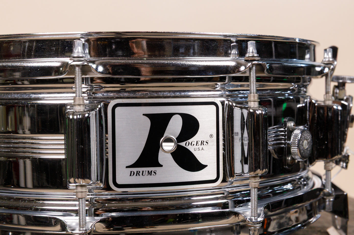 Vintage Rogers 5x14 Big R Dynasonic Snare Drum