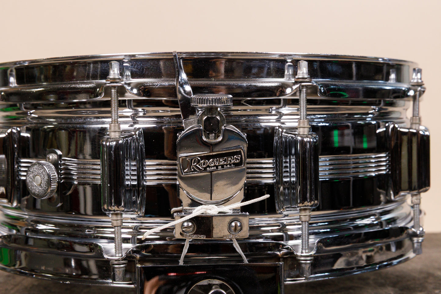 Vintage Rogers 5x14 Big R Dynasonic Snare Drum