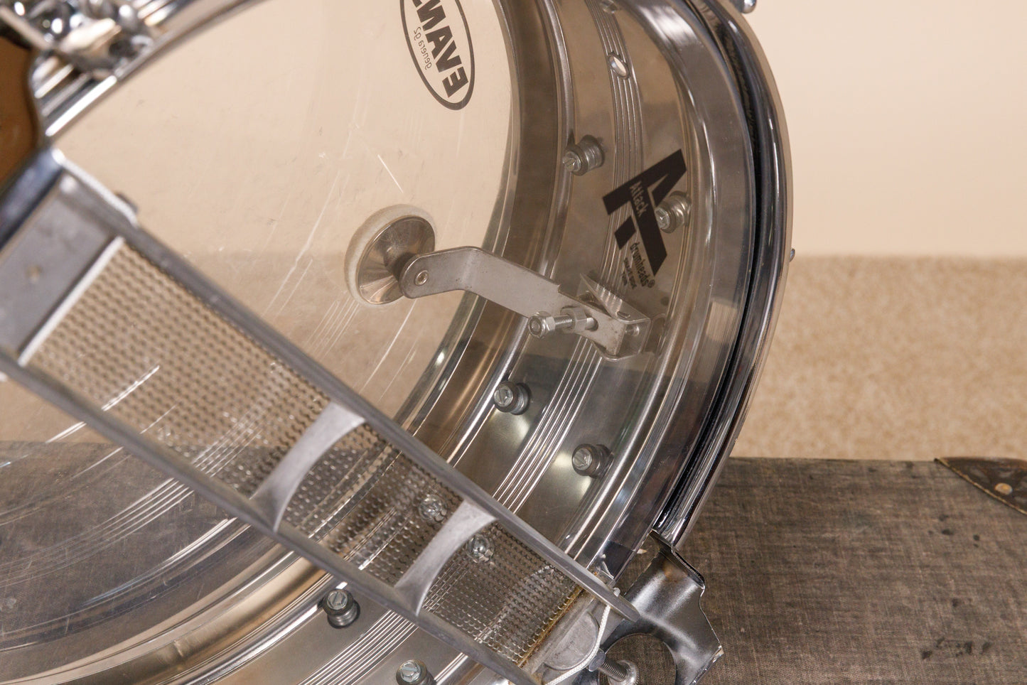 Vintage Rogers 5x14 Big R Dynasonic Snare Drum