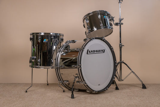 Ludwig Stainless Steel 50th Anniversary Pro Beat Drum Set