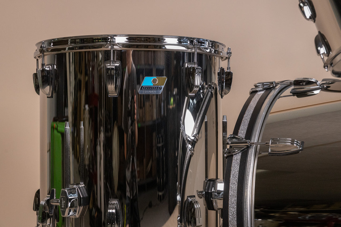Ludwig Stainless Steel 50th Anniversary Pro Beat Drum Set