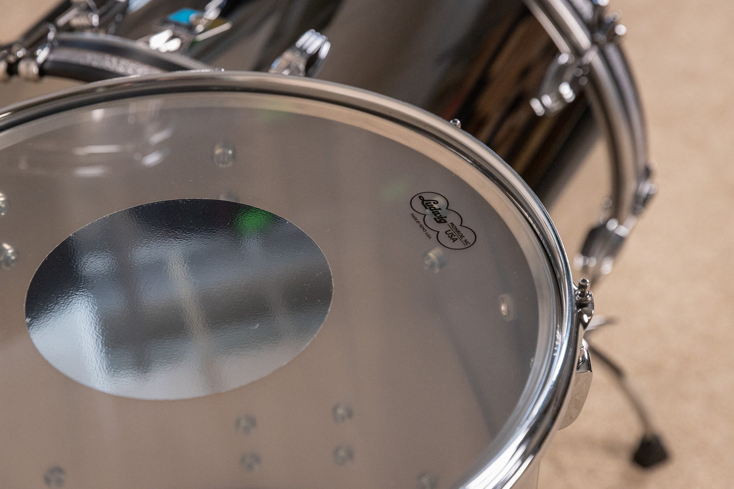 Ludwig Stainless Steel 50th Anniversary Pro Beat Drum Set