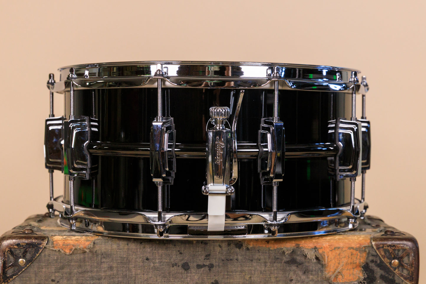 Ludwig 6.5x14 LB417 Black Beauty Snare Drum