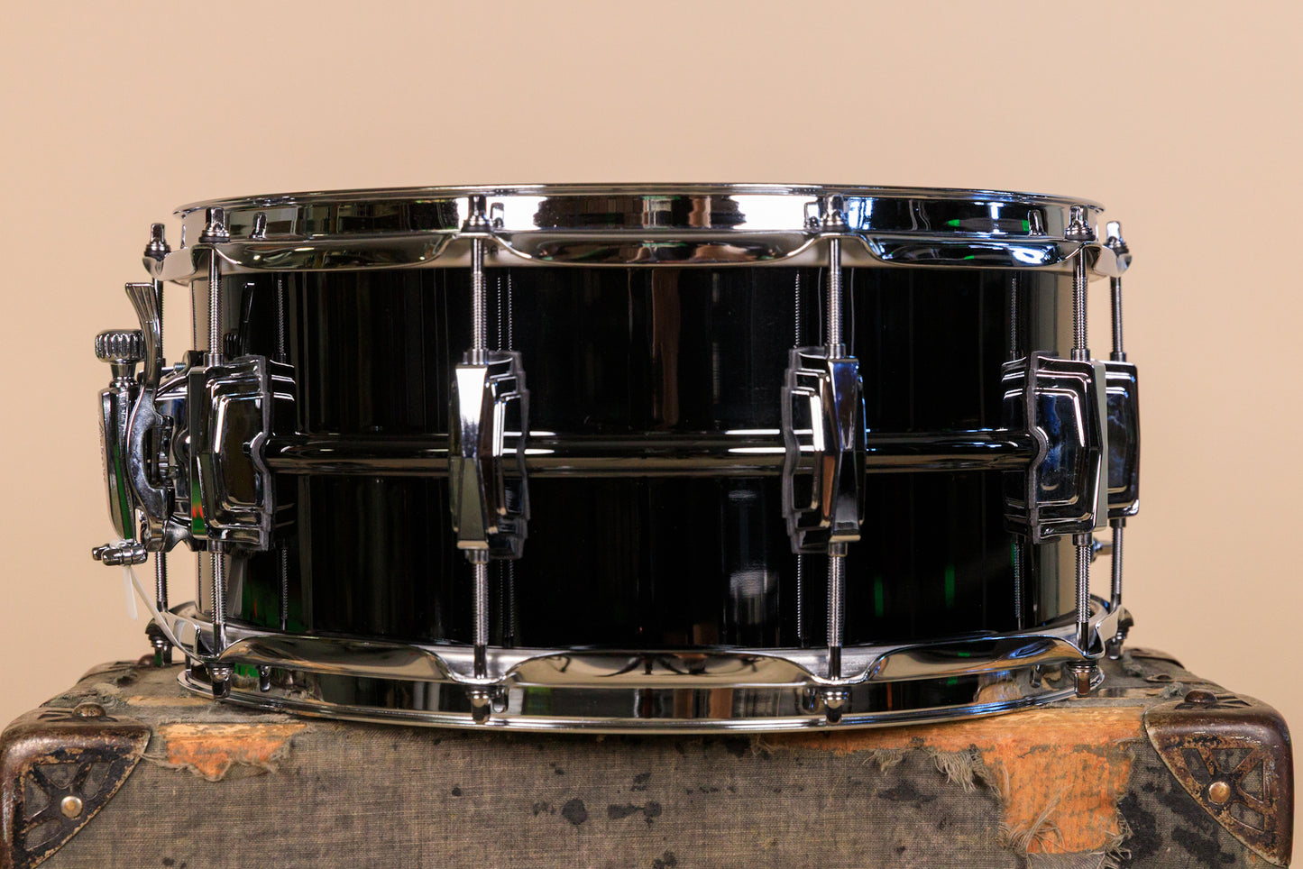 Ludwig 6.5x14 LB417 Black Beauty Snare Drum