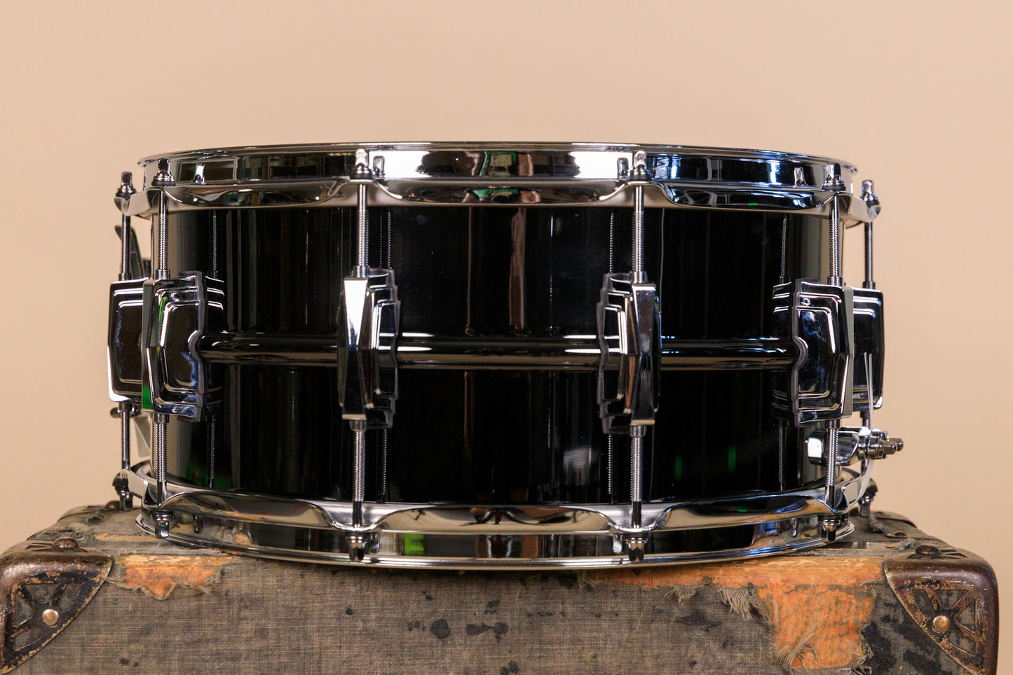 Ludwig 6.5x14 LB417 Black Beauty Snare Drum