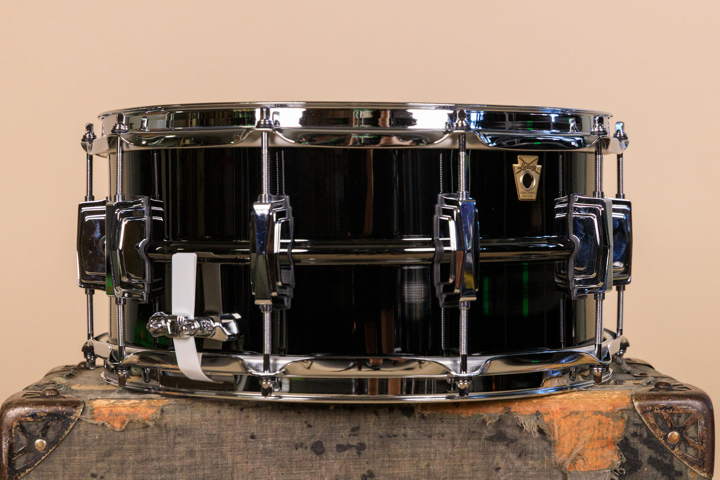Ludwig 6.5x14 LB417 Black Beauty Snare Drum