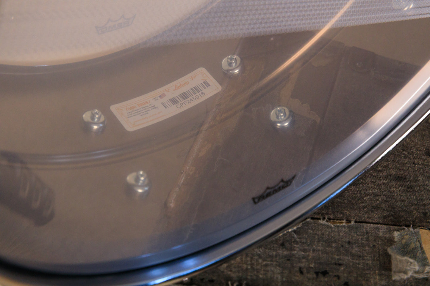 Ludwig 6.5x14 LB417 Black Beauty Snare Drum