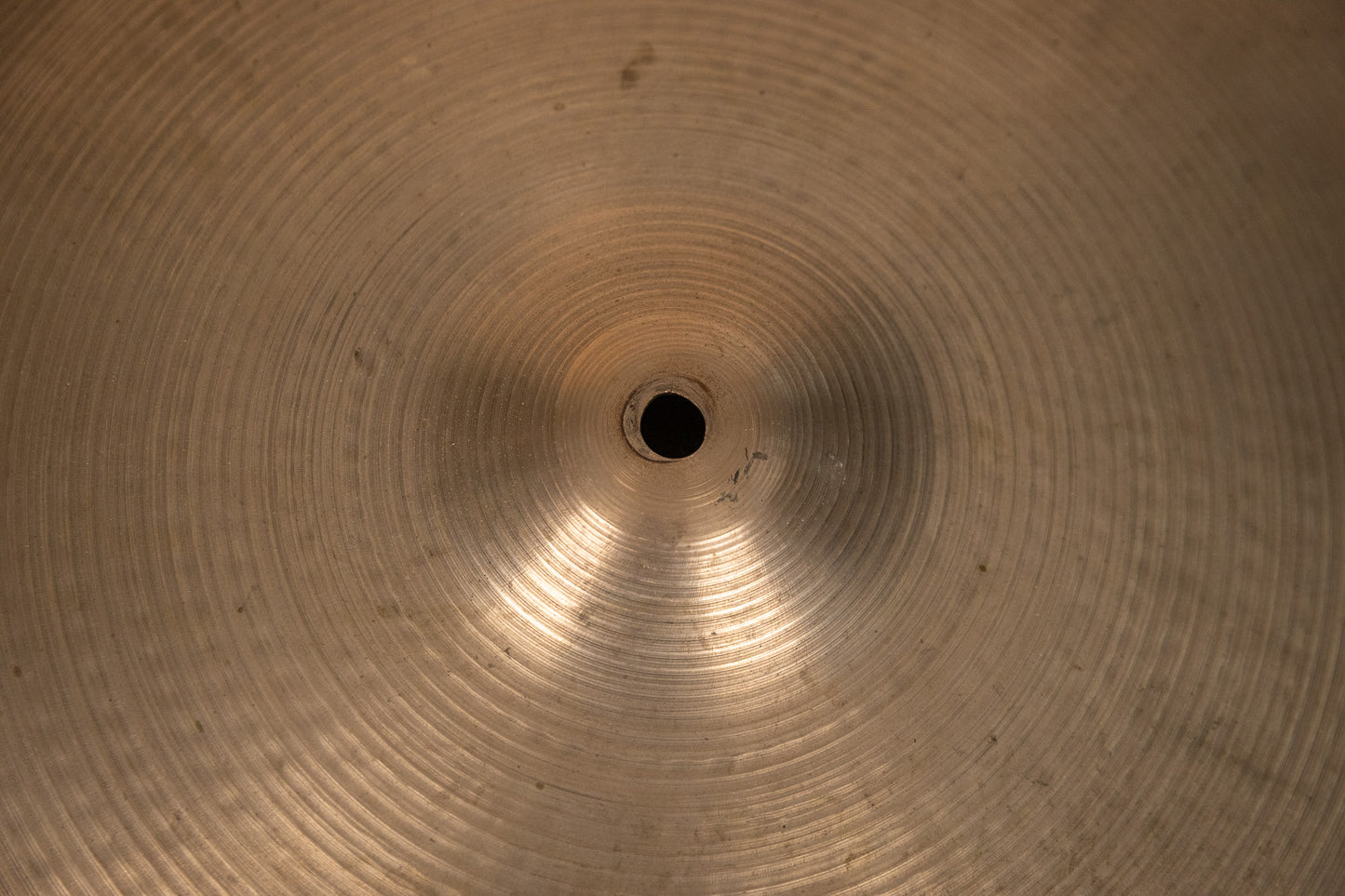 1970s Zildjian 16" A Hollow Logo Crash Cymbal 1166g