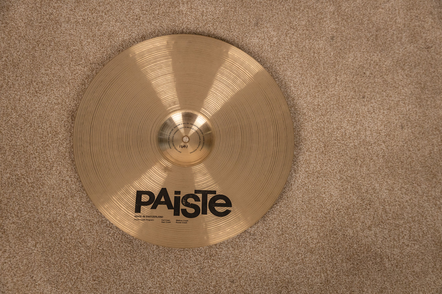 Paiste 18" Signature Power Crash Cymbal 1691g