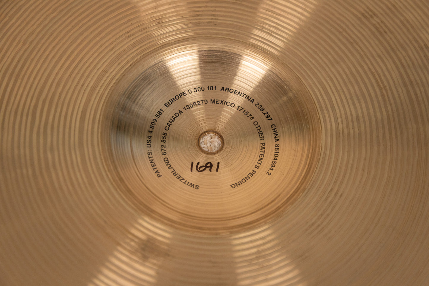 Paiste 18" Signature Power Crash Cymbal 1691g
