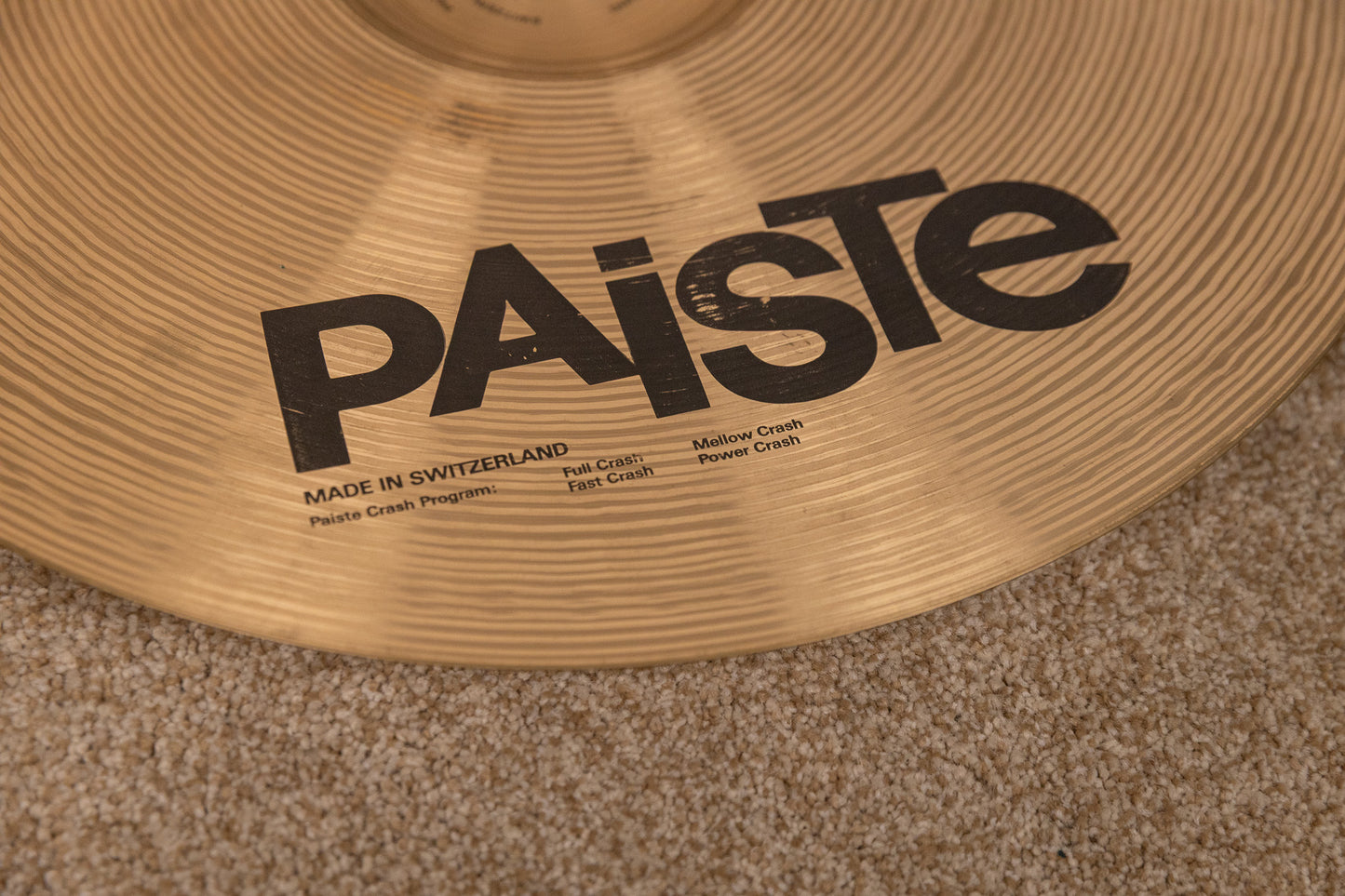Paiste 18" Signature Power Crash Cymbal 1691g