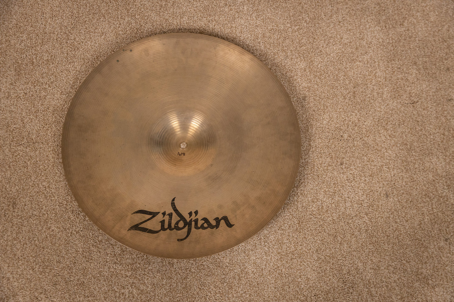 1980s Zildjian 18" A CO Stamp Medium Ride Cymbal 1678g
