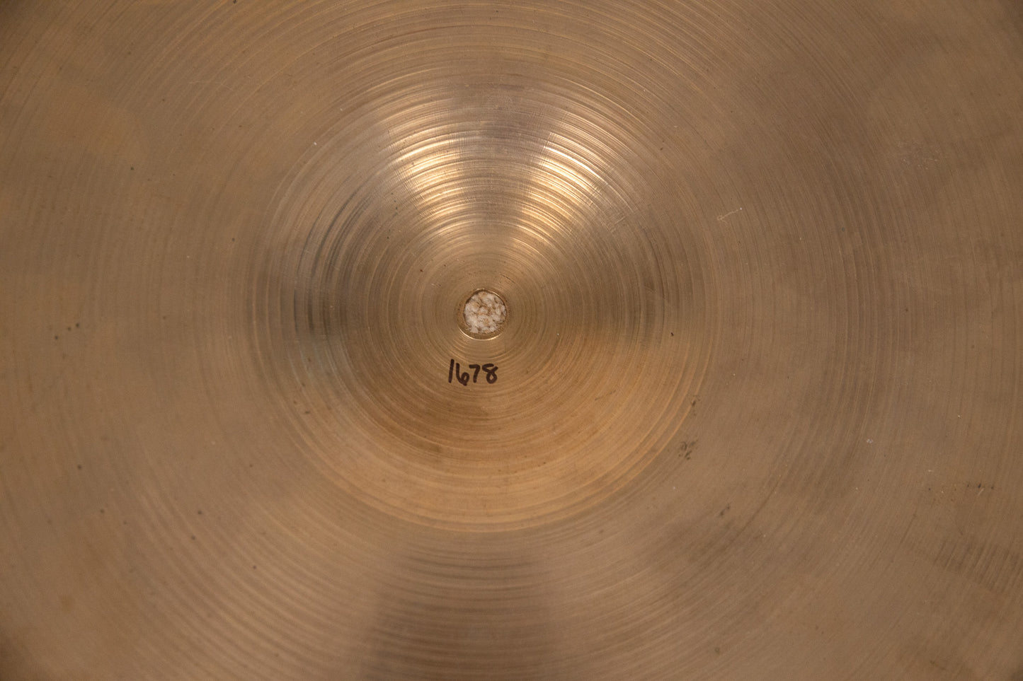 1980s Zildjian 18" A CO Stamp Medium Ride Cymbal 1678g