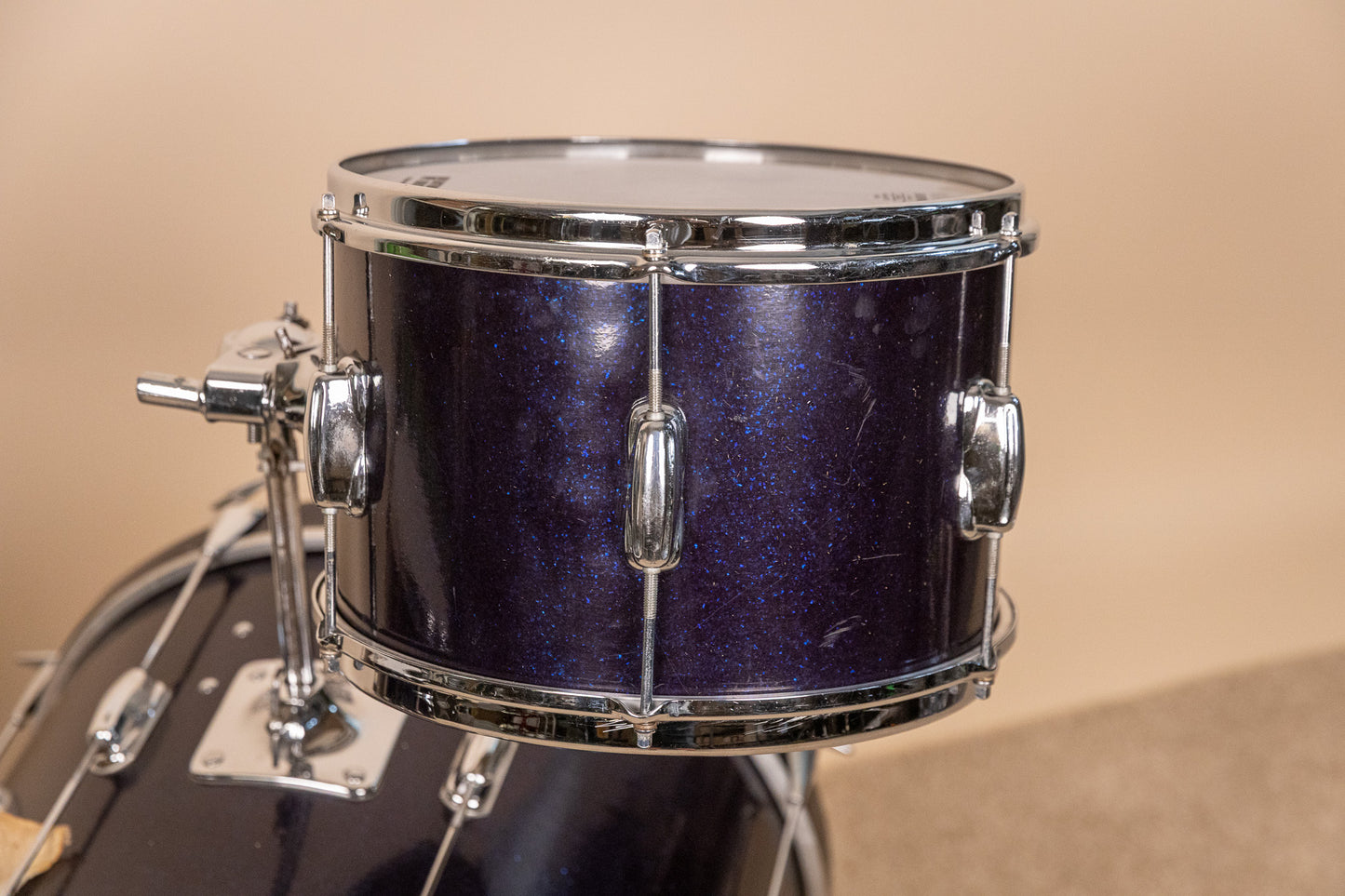 1960s Slingerland Stage Band Sparkling Blue Pearl Drum Set