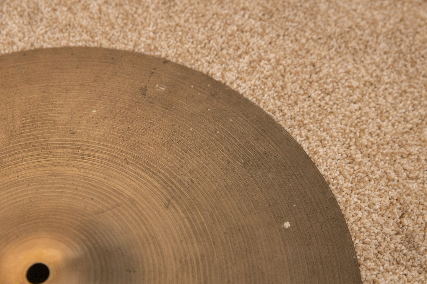 1960s Zildjian 14" Hi Hat Cymbals 915g 1142g