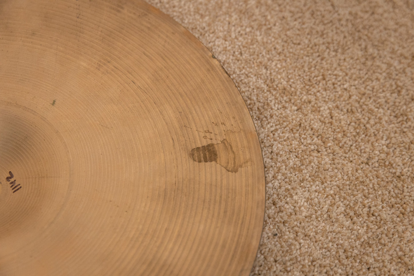 1960s Zildjian 14" Hi Hat Cymbals 915g 1142g