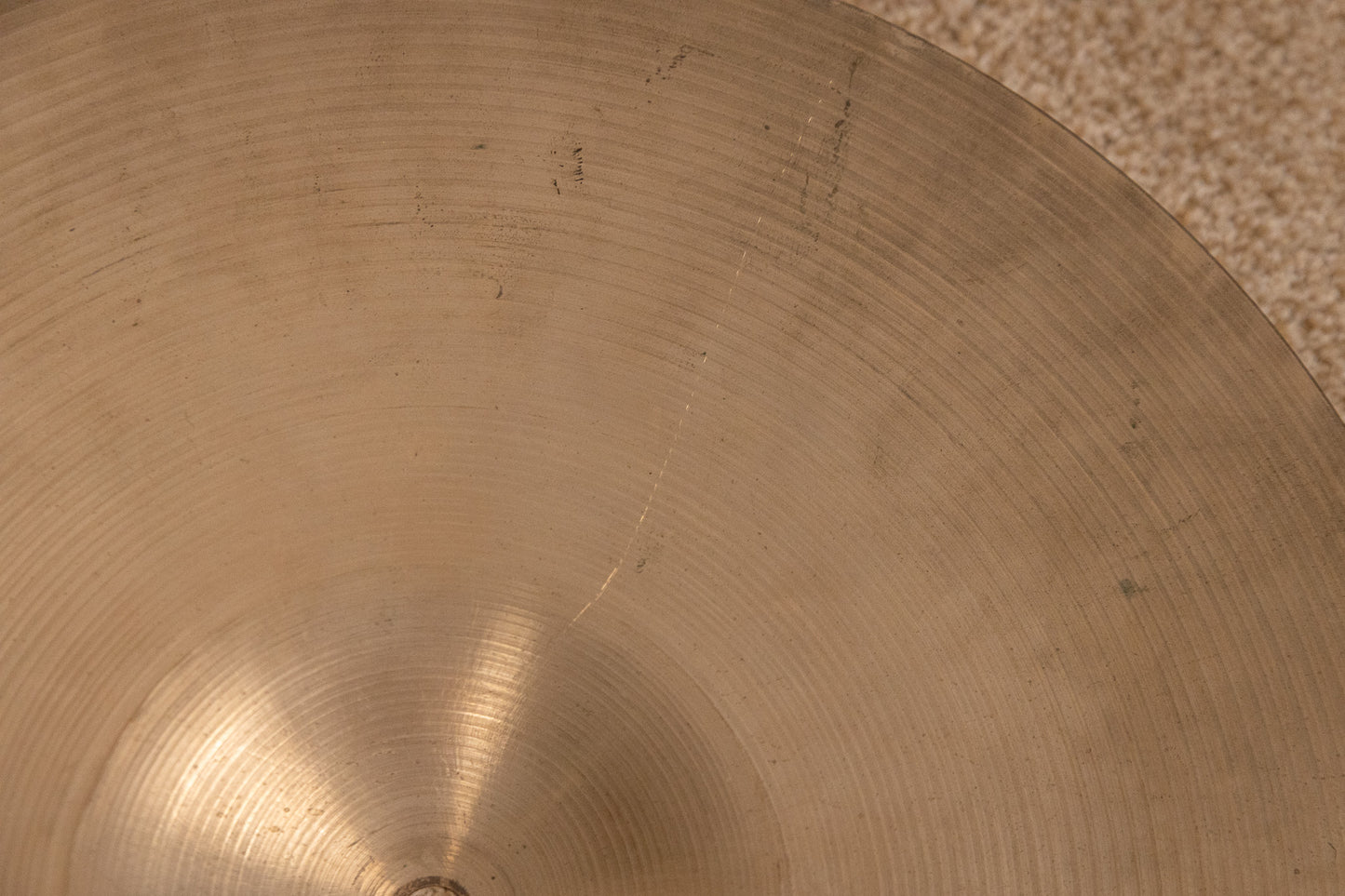 1960s Zildjian 14" Hi Hat Cymbals 915g 1142g