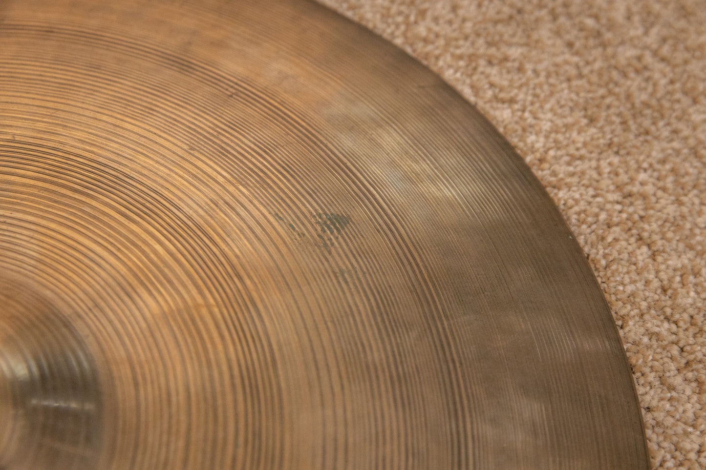 Vintage Zildjian 15" Transition Stamp Sizzle Hi Hat Cymbals 900g 1077g