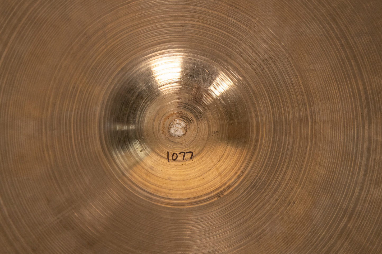 Vintage Zildjian 15" Transition Stamp Sizzle Hi Hat Cymbals 900g 1077g