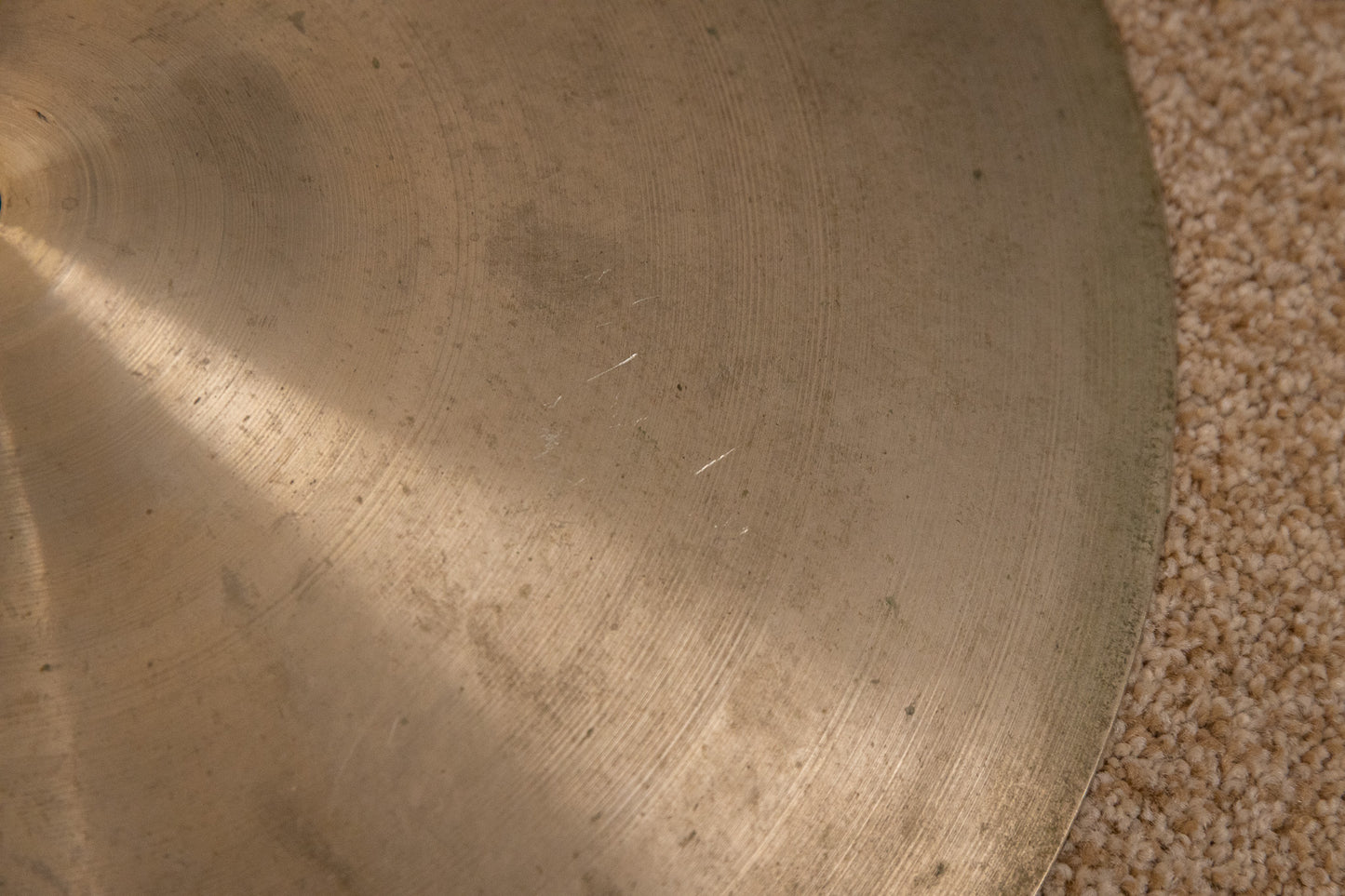 Vintage Krut 14" Paper Thin Hi Hat Cymbals 577g 578g