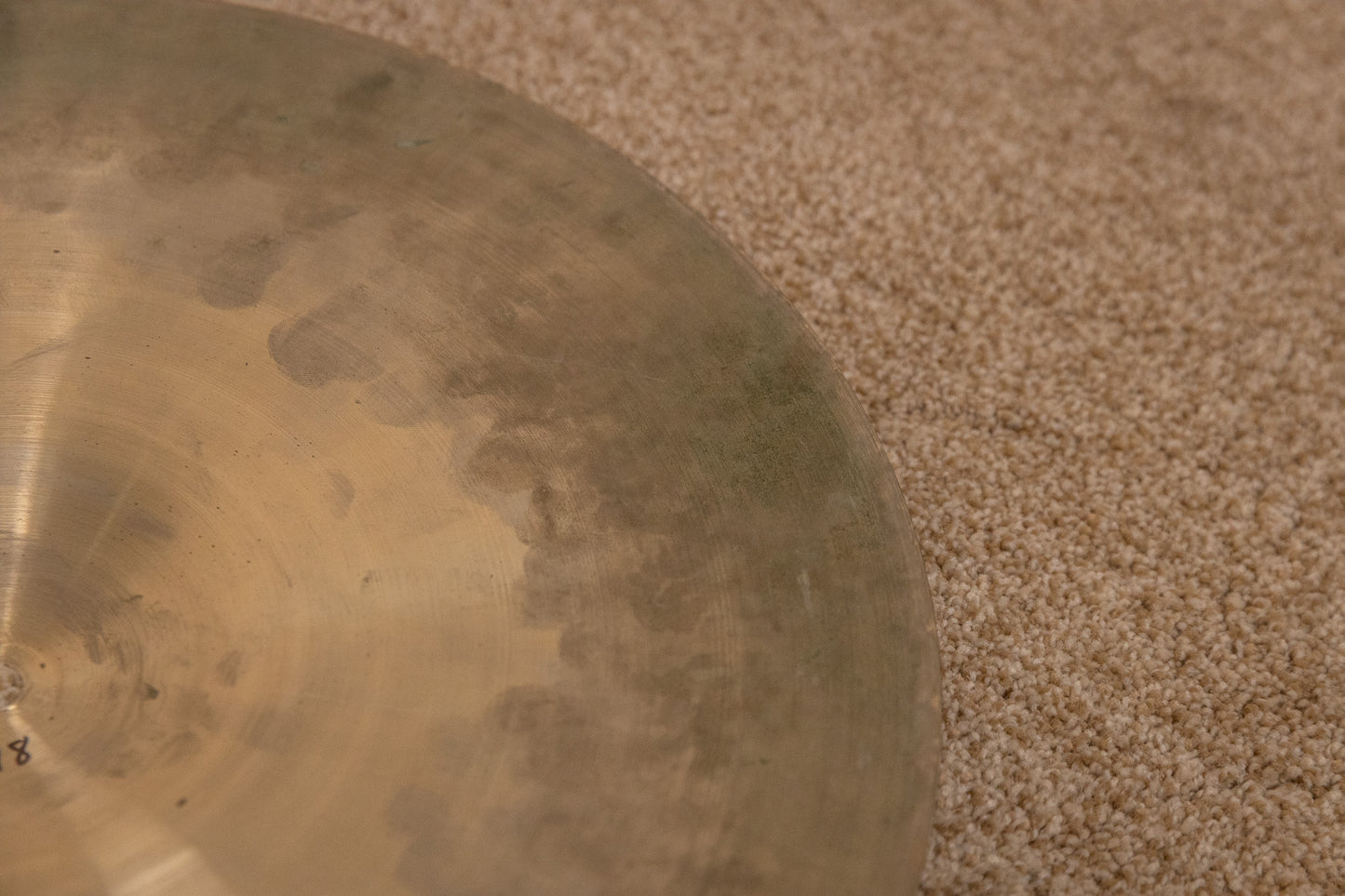 Vintage Krut 14" Paper Thin Hi Hat Cymbals 577g 578g