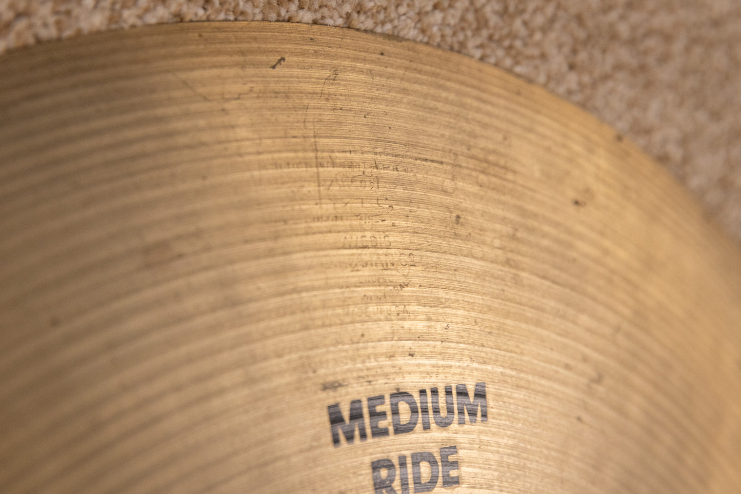 Zildjian A CO Stamp 18" Medium Ride Cymbal 1633g