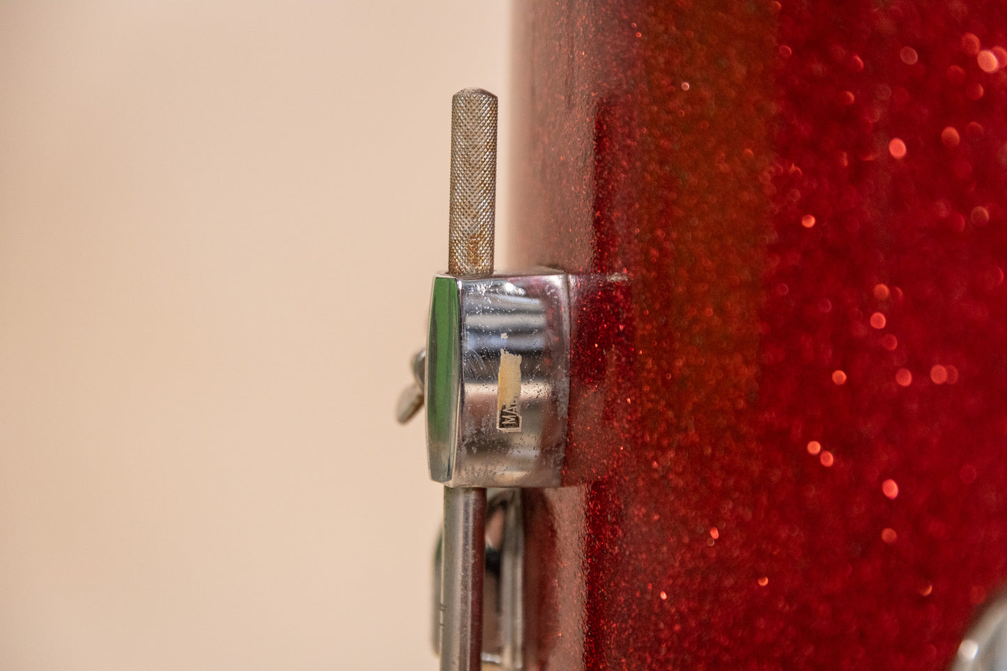Vintage MIJ Red Sparkle Drum Set